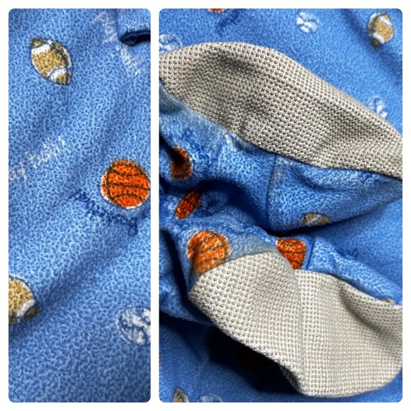 Bundle of Boy’s 18M Child of Mine Miniwear Footed Sleeper Jeans Fleece Pants - Picture 11 of 12